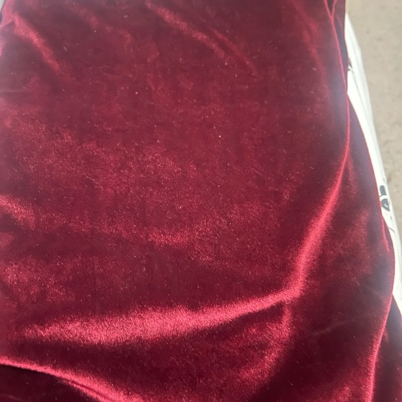 Velvet Red California Bay Co Long Dress size small - Picture 7 of 9